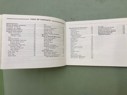 Kawasaki 99987-1408 Vulcan 500 LTD EN500C Owner's Manual '06 Genuine