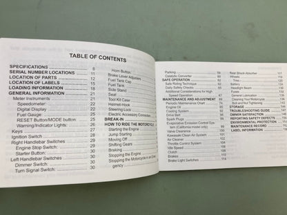 Kawasaki 99987-1511 Vulcan 900 Custom VN900C9 Owner's Manual '08 Genuine