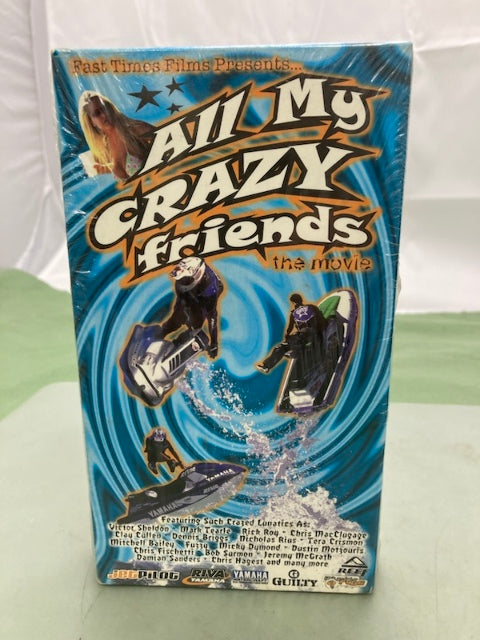 All My Crazy Friends The Movie VHS Stunt Compilation 1998 New Genuine