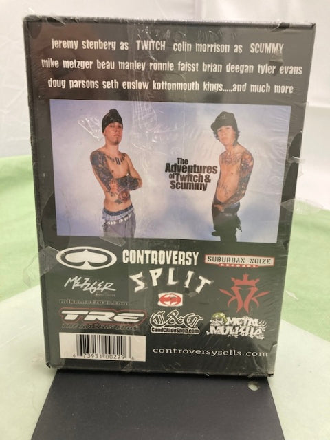 The Adventures of Twitch and Scummy DVD New Genuine