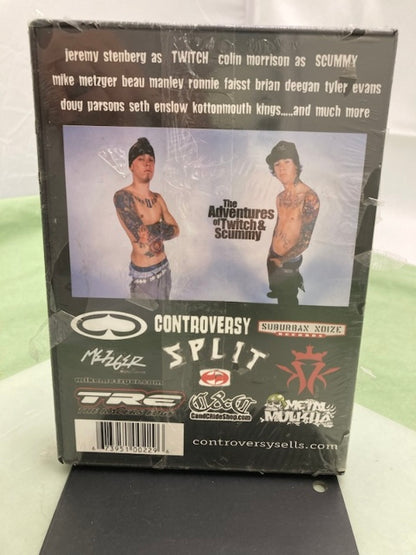The Adventures of Twitch and Scummy DVD New Genuine