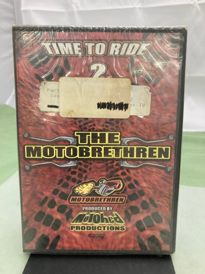 Time To Ride 2 The Motobrethren DVD 2002 New Genuine