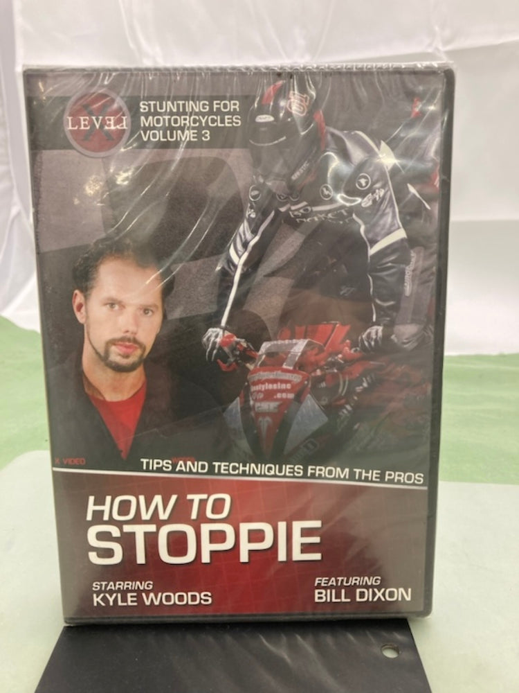 How To Stoppie DVD Instructional Video 2008 New Genuine