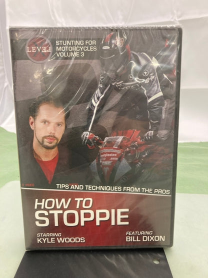 How To Stoppie DVD Instructional Video 2008 New Genuine