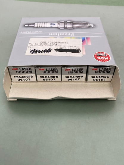 4 Pk. NGK SILMAR9F9 Laser Iridium Premium Spark Plugs New Genuine