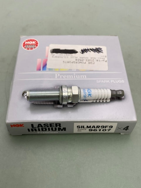 4 Pk. NGK SILMAR9F9 Laser Iridium Premium Spark Plugs New Genuine