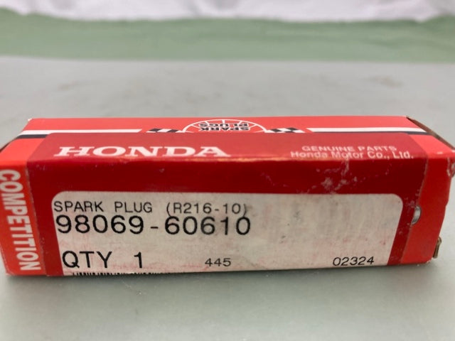 Qty 4 Honda NGK 98069-60610 Racing Competition Spark Plug New Genuine