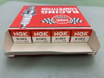 4 Pk. NGK B10ES Racing Competition Spark Plug New Genuine