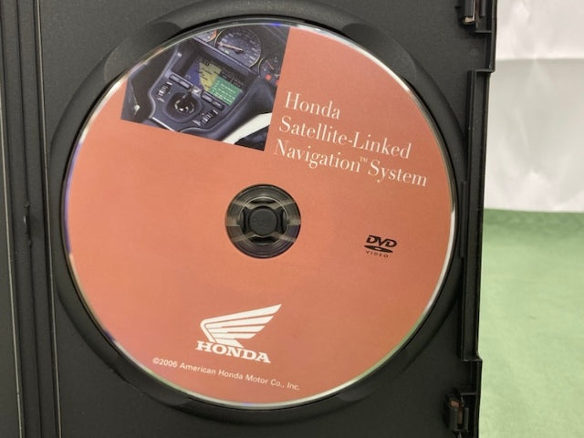 Honda Satellite-Linked Navigation System DVD for Goldwing '06 Genuine