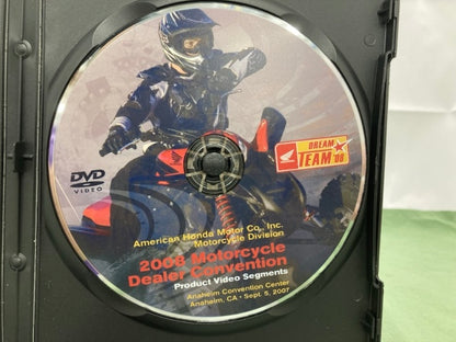 Honda Dream Team DVD Dealer Convention & Product Modules '08 Genuine