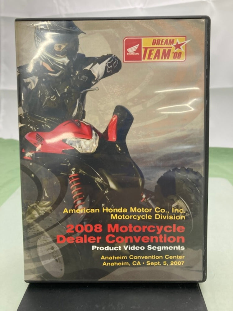 Honda Dream Team DVD Dealer Convention & Product Modules '08 Genuine