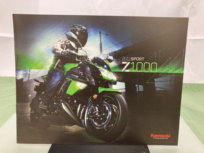 Kawasaki Z1000 Sport Sales Brochure 2011 Genuine