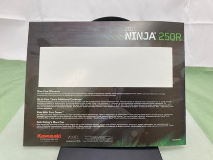 Kawasaki Ninja 250R Sales Brochure 2011 Genuine