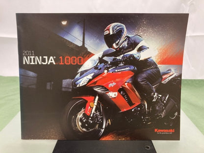 Kawasaki Ninja 1000 Sales Brochure 2011 Genuine