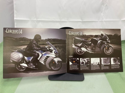 Kawasaki Concours 14 Supersport Tourer Sales Brochure 2011 Genuine