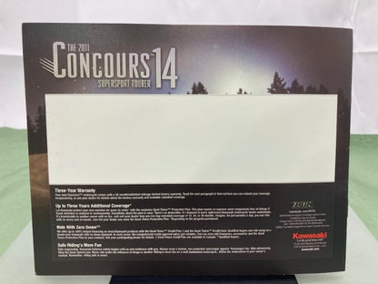 Kawasaki Concours 14 Supersport Tourer Sales Brochure 2011 Genuine