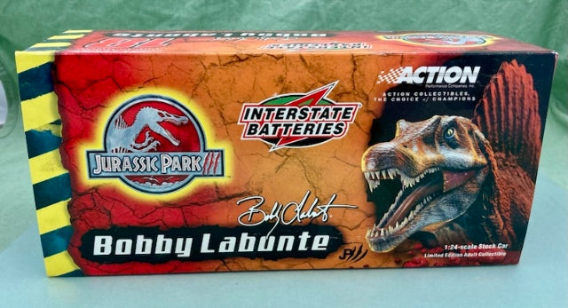 Action 1:24 Bobby Labonte Jurassic Park III / Interstate Batteries New