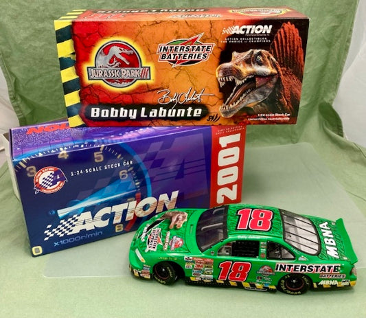 Action 1:24 Bobby Labonte Jurassic Park III / Interstate Batteries New