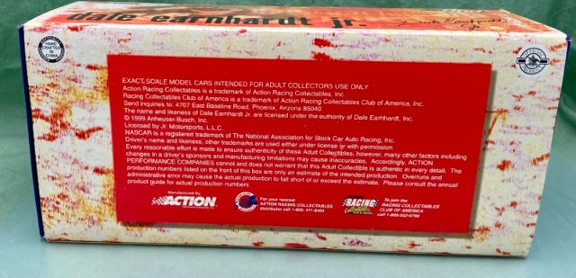 Action 1:24 Dale Earnhardt Jr. #8 Budweiser 1999 Monte Carlo New