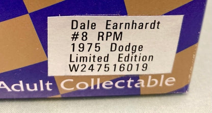 Action 1:24 Dale Earnhardt #8 RPM 1975 Dodge New