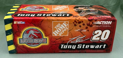 Action 1:24 Tony Stewart #20 Home Depot/Jurassic Park III 2001 Grand Prix New