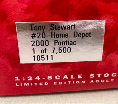Action 1:24 Tony Stewart #20 Home Depot 2000 Pontiac 10511 New