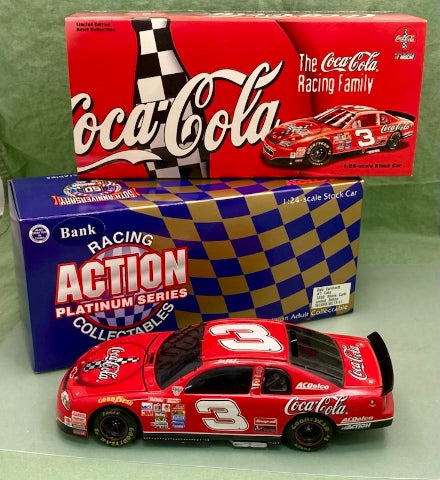 Action 1:24 Dale Earnhardt #3 Coke 1998 Monte Carlo New