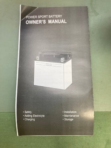 Parts Unlimited 2113-0188 12v Battery HYB16A-AB With Acid New Genuine