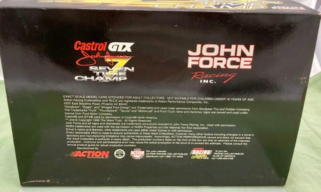 Action 1:24 John Force Castrol GTX 7 Time Champ Funny Car New