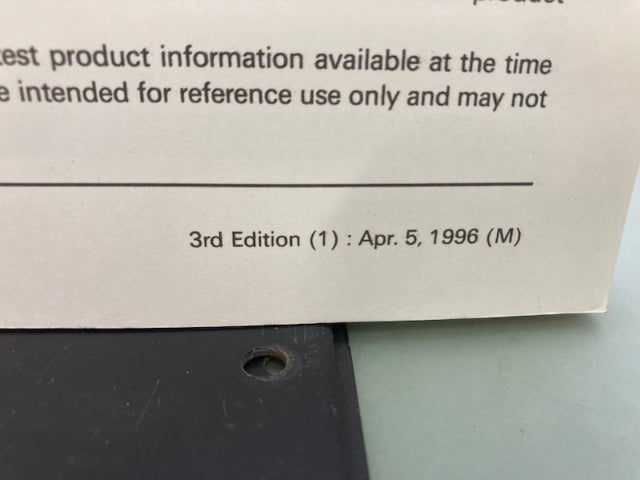 Kawasaki 99924-1171-03 Ninja ZX-9R Service Manual '96 Genuine