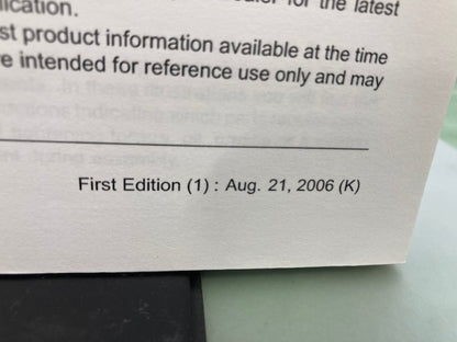 Kawasaki 99924-1369-31 Versys Service Manual '06 Genuine