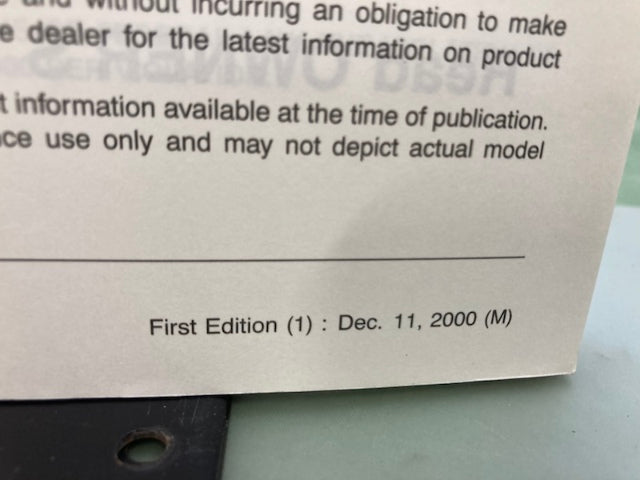 Kawasaki 99924-1269-01 ZR-7S Service Manual '00 Genuine