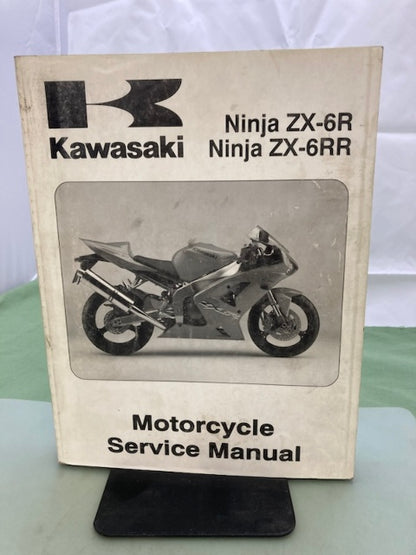 Kawasaki 99924-1311-01 Ninja ZX-6RR Service Manual '02 Genuine