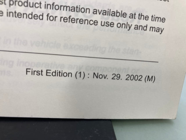 Kawasaki 99924-1310-01 Z1000 Service Manual '02 Genuine