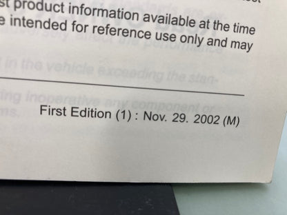 Kawasaki 99924-1310-01 Z1000 Service Manual '02 Genuine