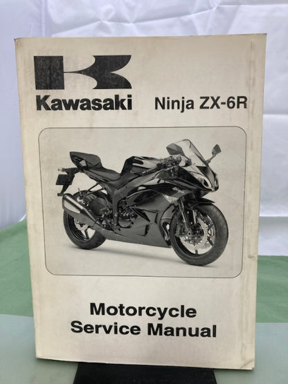 Kawasaki 99924-1417-01 Ninja ZX-6R Service Manual '08 Genuine