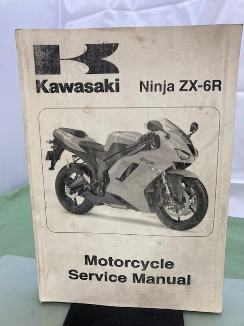 Kawasaki 99924-1382-01 Ninja ZX-6R Service Manual '07 Genuine
