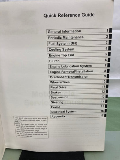 Kawasaki 99924-1454-31 Ninja 650 ER-6f ABS Service Manual '11 Genuine