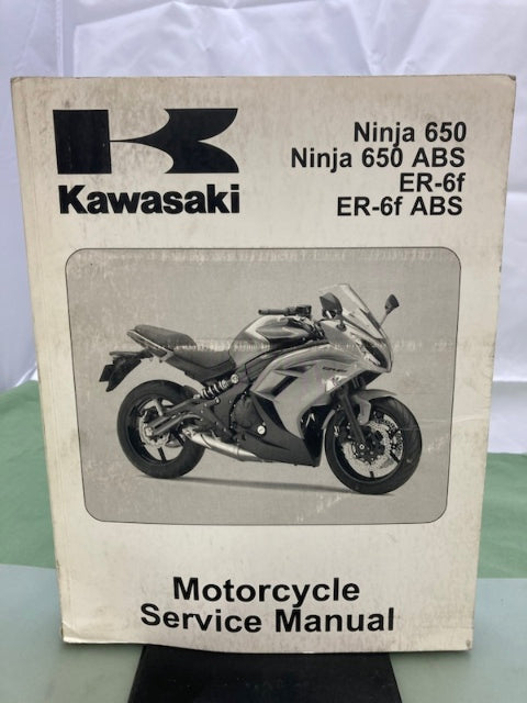 Kawasaki 99924-1454-31 Ninja 650 ER-6f ABS Service Manual '11 Genuine