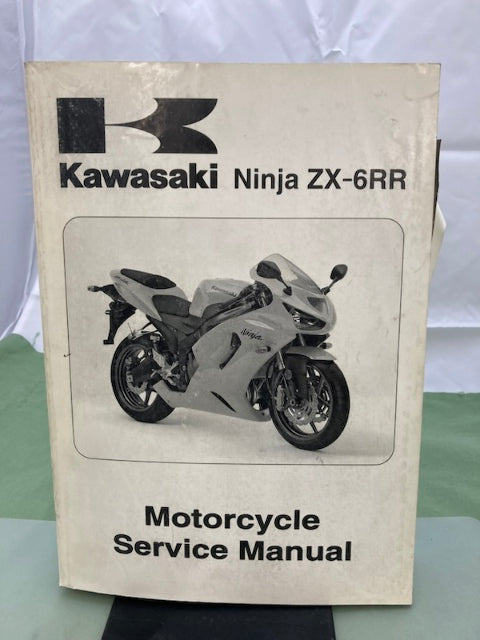 Kawasaki 99924-1346-01 Ninja ZX-6RR Service Manual '04 Genuine