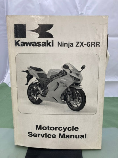 Kawasaki 99924-1346-01 Ninja ZX-6RR Service Manual '04 Genuine