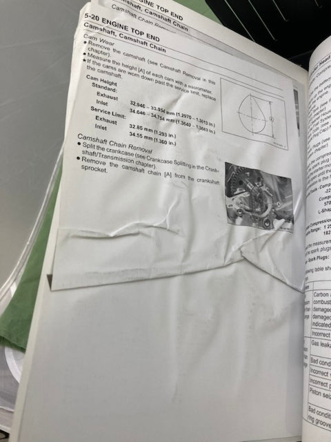 Kawasaki 99924-1346-01 Ninja ZX-6RR Service Manual '04 Genuine