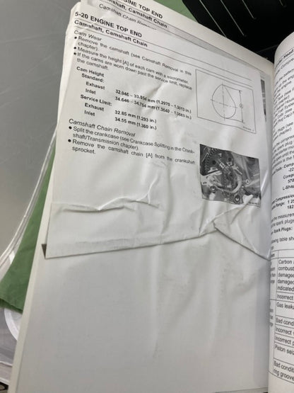 Kawasaki 99924-1346-01 Ninja ZX-6RR Service Manual '04 Genuine