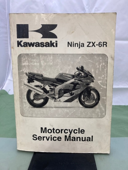 Kawasaki 99924-1254-04 Ninja ZX-6R Service Manual '04 Genuine