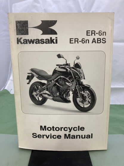 Kawasaki 99924-1418-01 ER-6n ABS Service Manual '08 Genuine