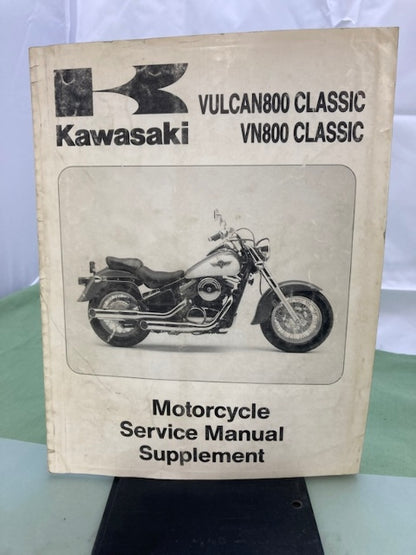 Kawasaki 99924-1199-51 Vulcan800 VN800 Classic Service Manual Sup '96 Genuine