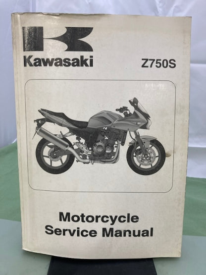 Kawasaki 99924-1344-01 Z750S Service Manual '04 Genuine