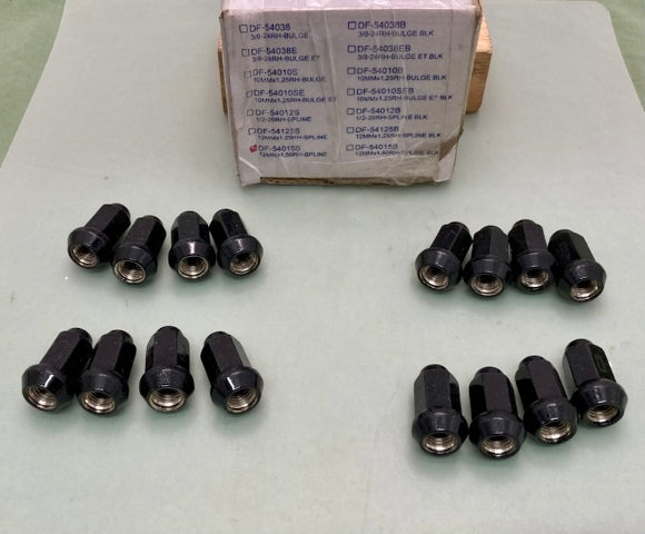 Honda Df-54015S Wheel Lug Nut Set PK16, 12MMX1.50RH-Spline Honda New Replaces