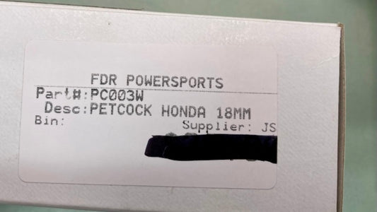 Wide Open PC005W Petcock Honda New Replaces