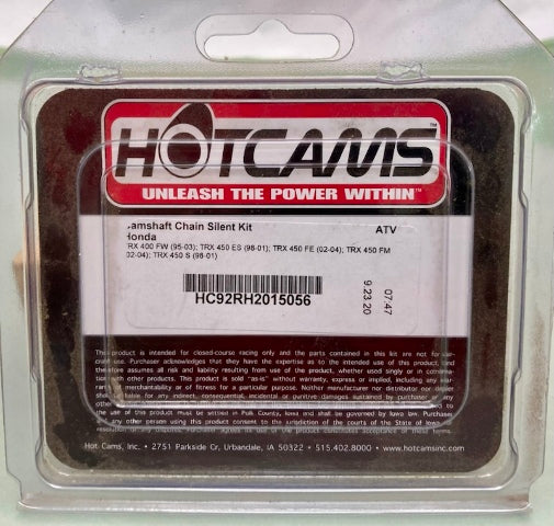 Hotcams HC92RH2010052 Camshaft Chain Silent Kit Honda New Genuine